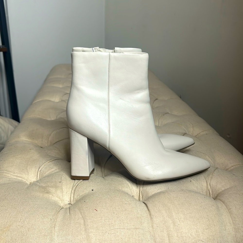 beige size 7 ankle boots